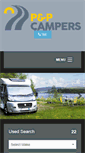 Mobile Screenshot of pandpcampers.com